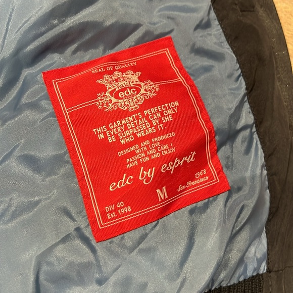 EDC by esprit, women’s bomber jacket, worn once, Size M - Picture 5 of 12